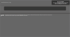 Desktop Screenshot of basketassoc.org